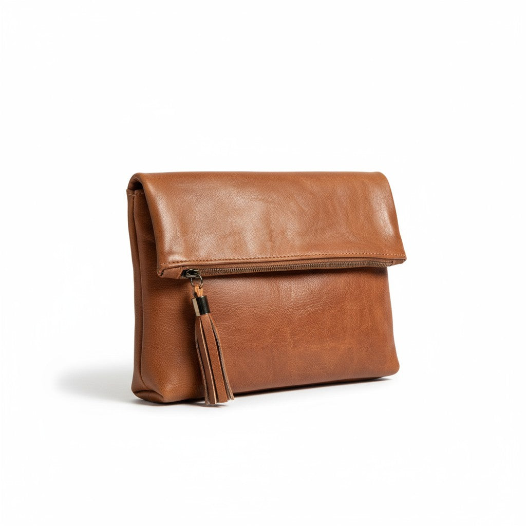 Pure Leather Women Bag – Handmade Full-Grain Leather Handbag