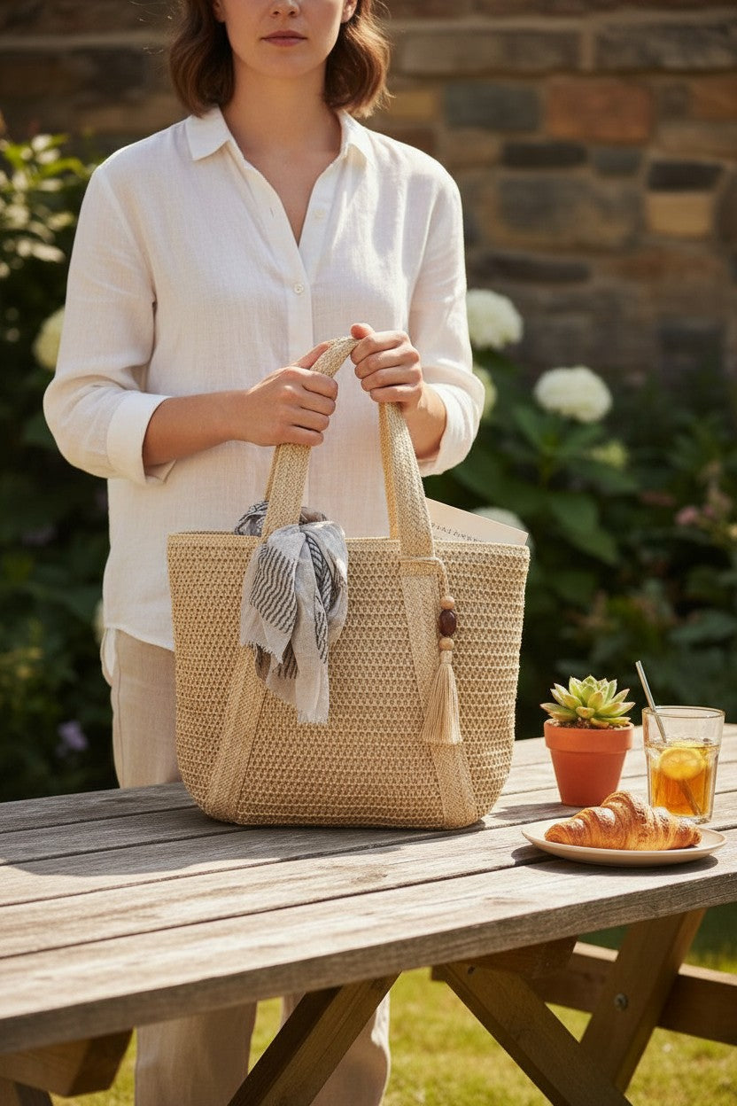 Handmade Raffia High Quality Women Bag
