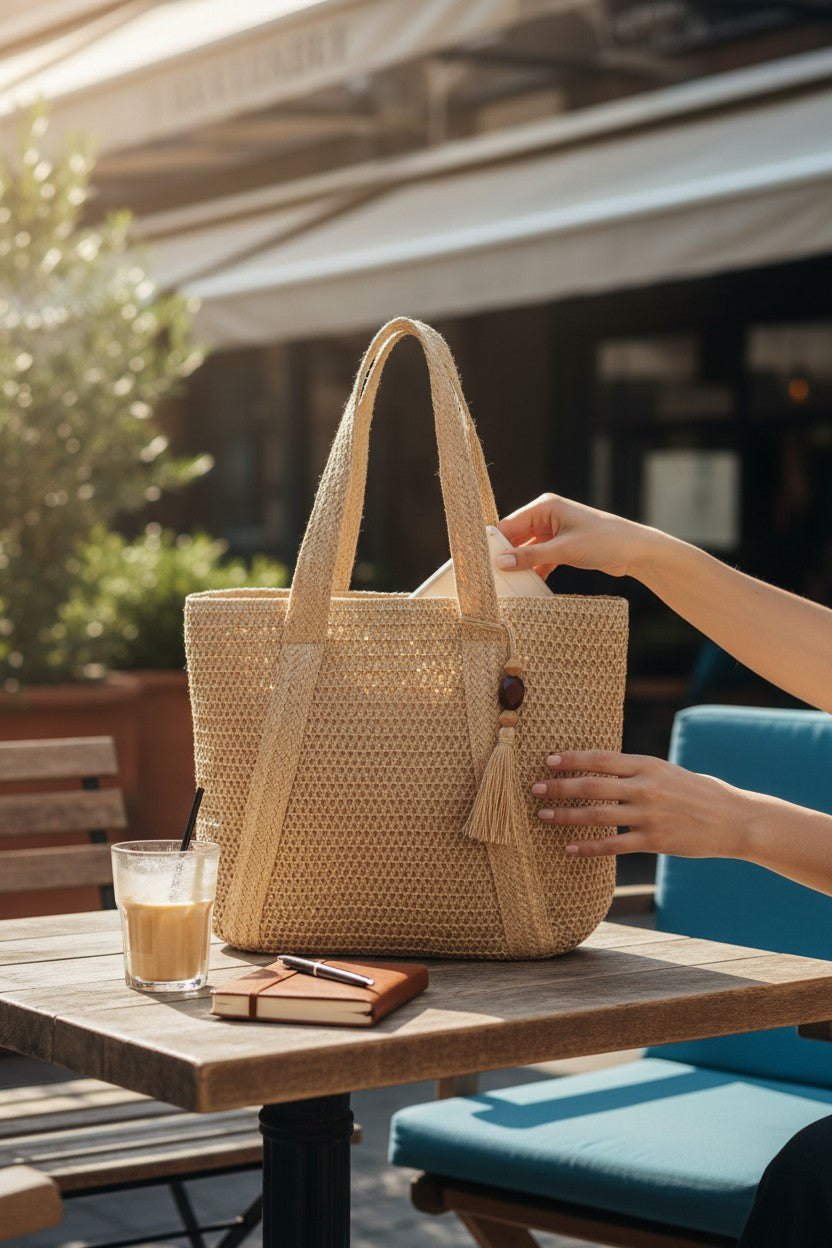 Handmade Raffia High Quality Women Bag