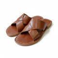 Men Quality Slippers 100% Pure Genuine Leather – Premium Handmade Comfort